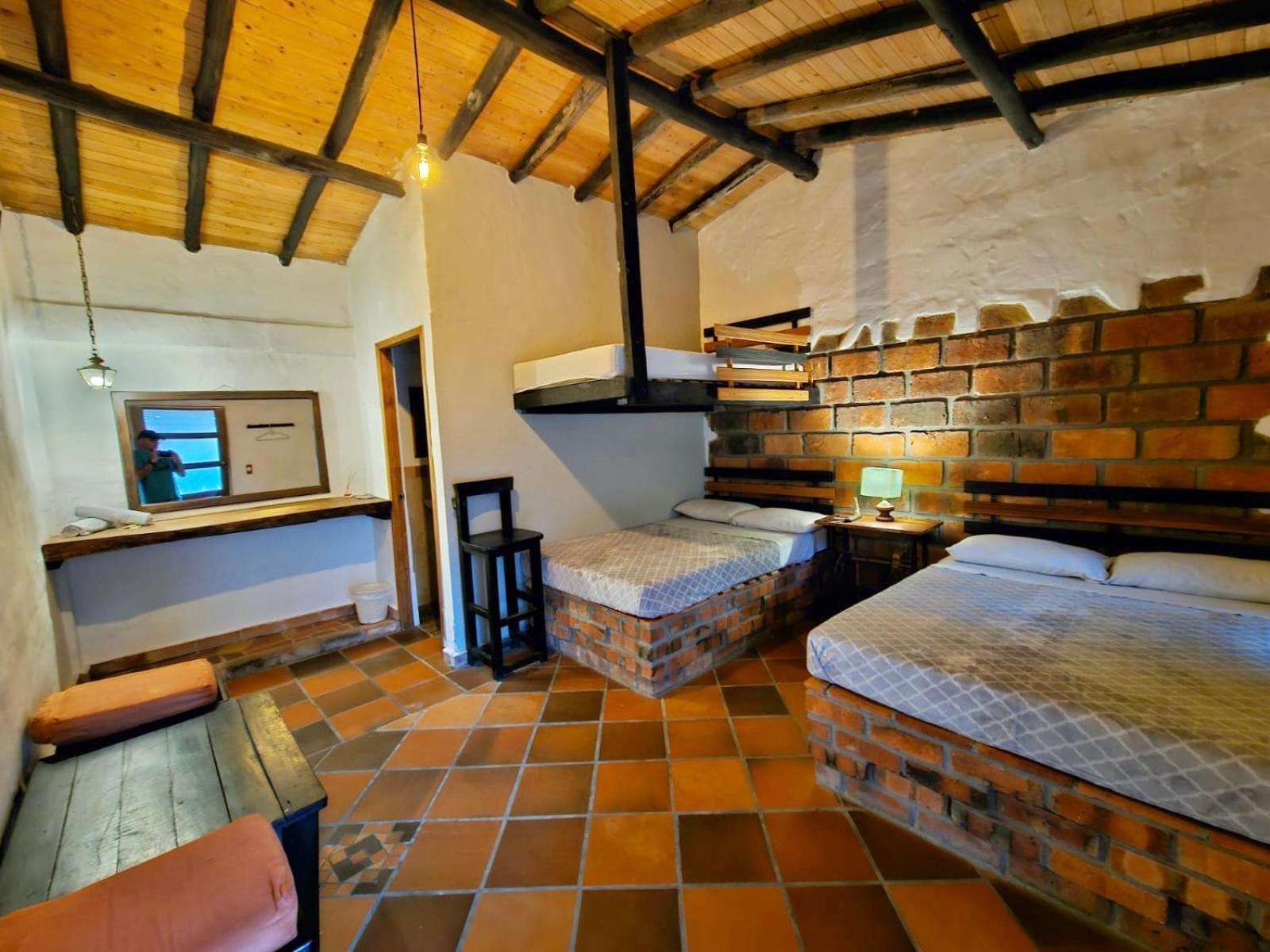 Cabanas Y Hostal Bonanza Mesa De Los Santos Лос-Сантос Экстерьер фото
